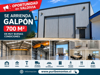 Bodega en Valdivia